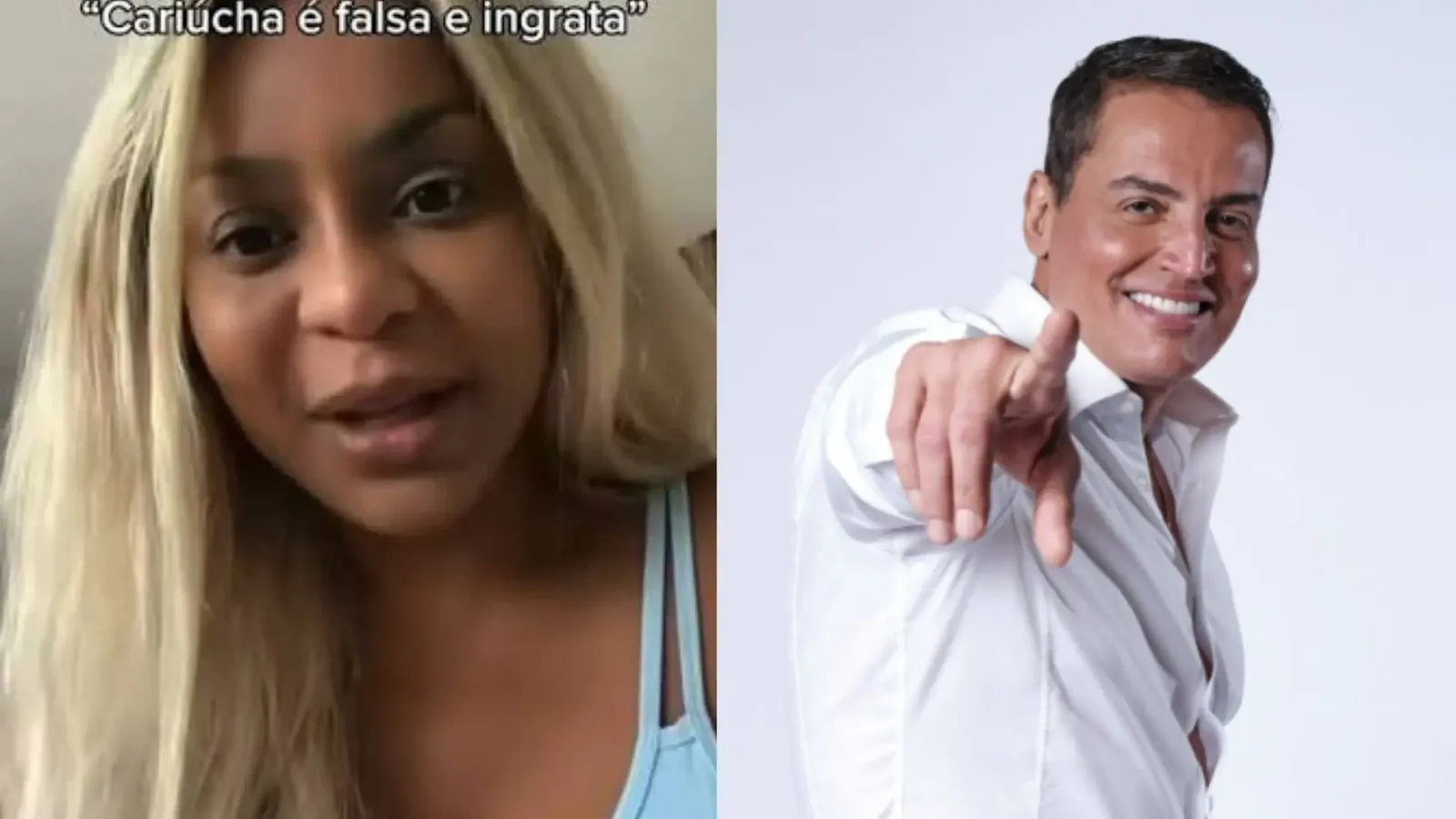 Mãe Michelly faz acusações contra Cariúcha nas redes sociais