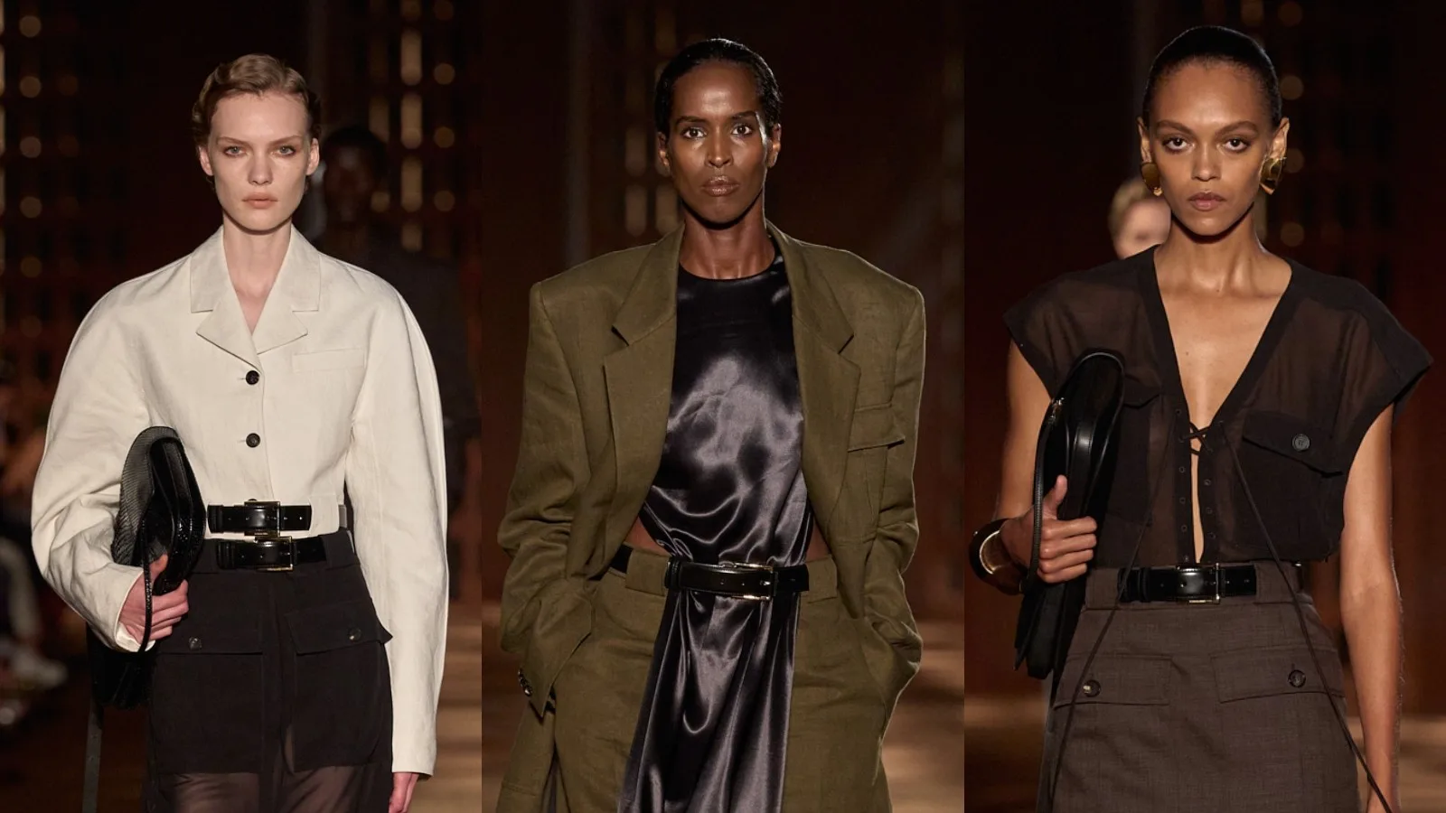 Ferragamo leva uniformes dos anos 1940 para a passarela em Milão