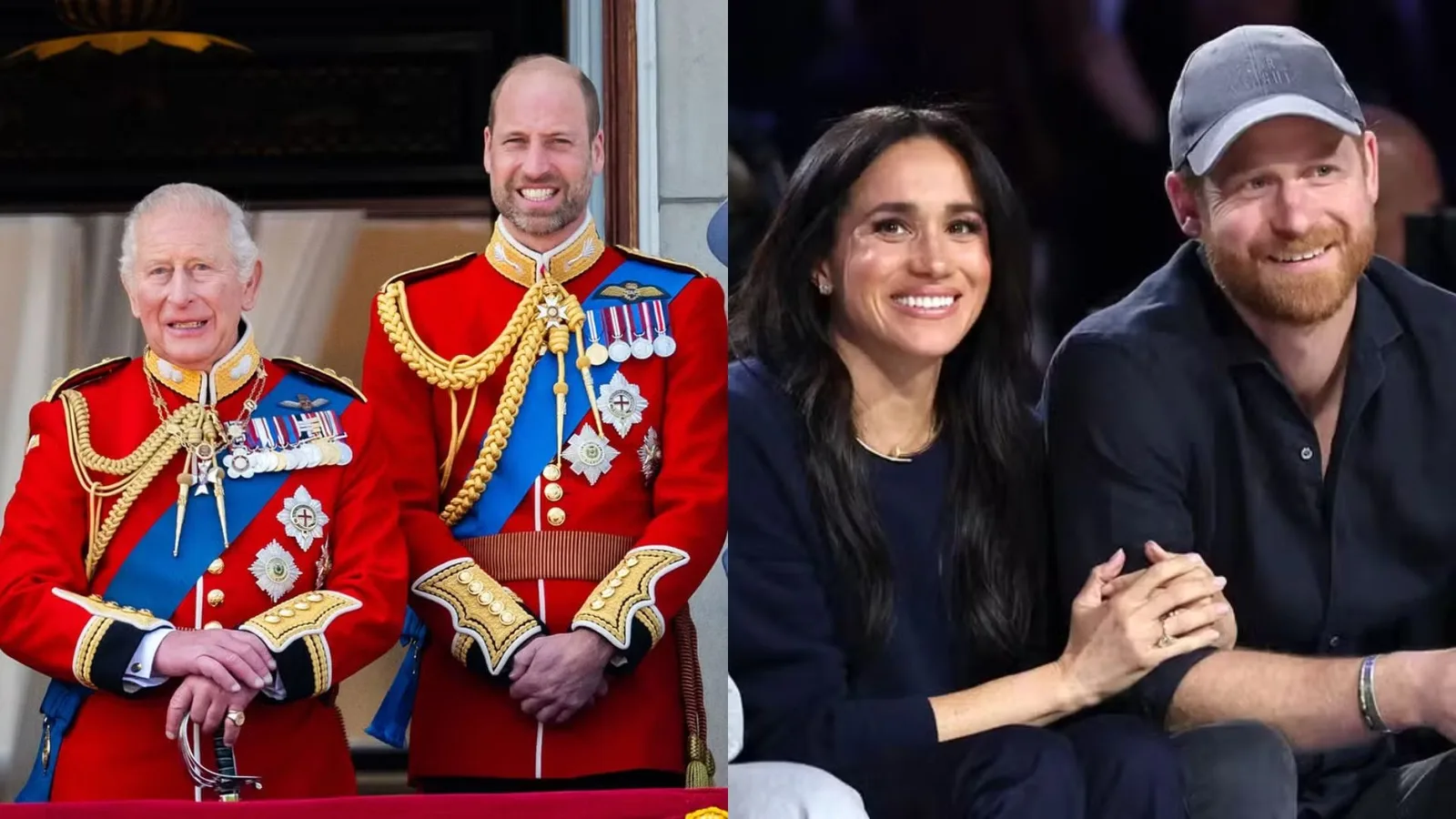 Charles e William mantêm mesma posição sobre o papel de Harry e Meghan