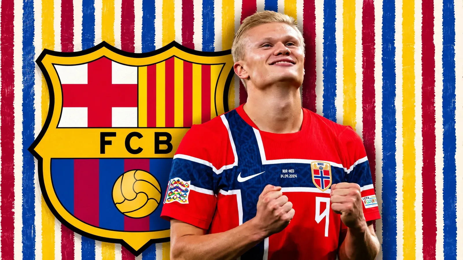 Haaland surge no radar do Barcelona em meio ao processo contra o City