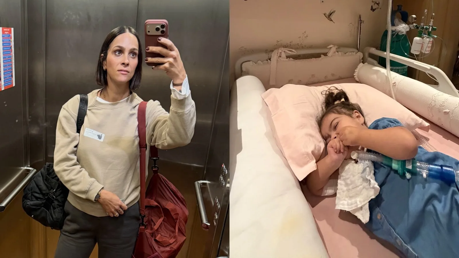 Filha de Letícia Cazarré recebe alta após 22 dias internada