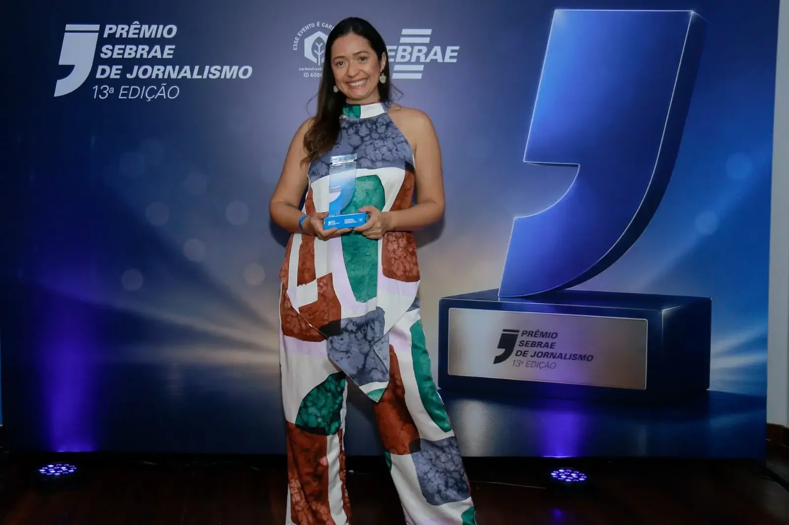Camila Nunes fica em terceiro no Prêmio Sebrae de Jornalismo em Goiás
