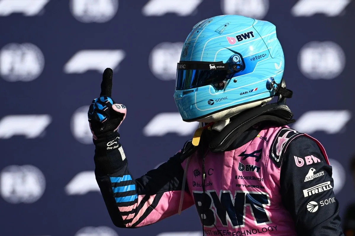 Gasly coloca Alpine na pole da F1 e encerra jejum iniciado em 2009