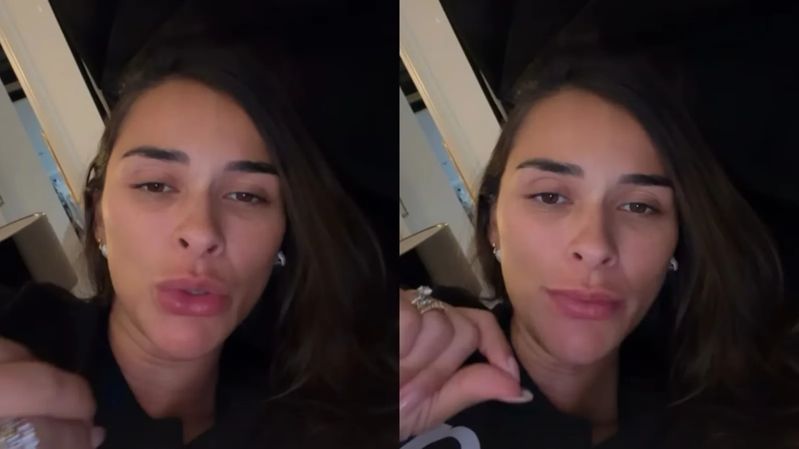 Tainá Militão relata cansaço e desconfortos nas últimas semanas de gravidez