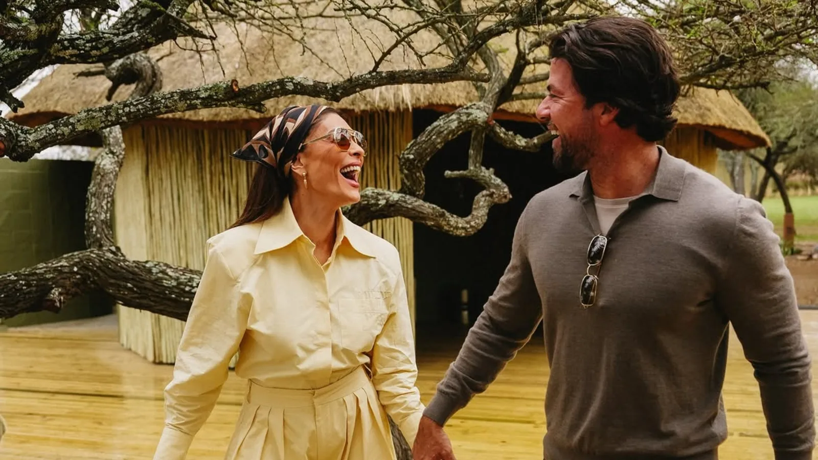 Juliana Paes registra safári na África ao lado do marido
