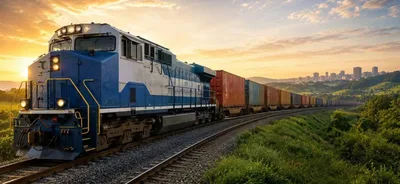 Ferrovia e caminhões terão papel conjunto no futuro da Malha Sul