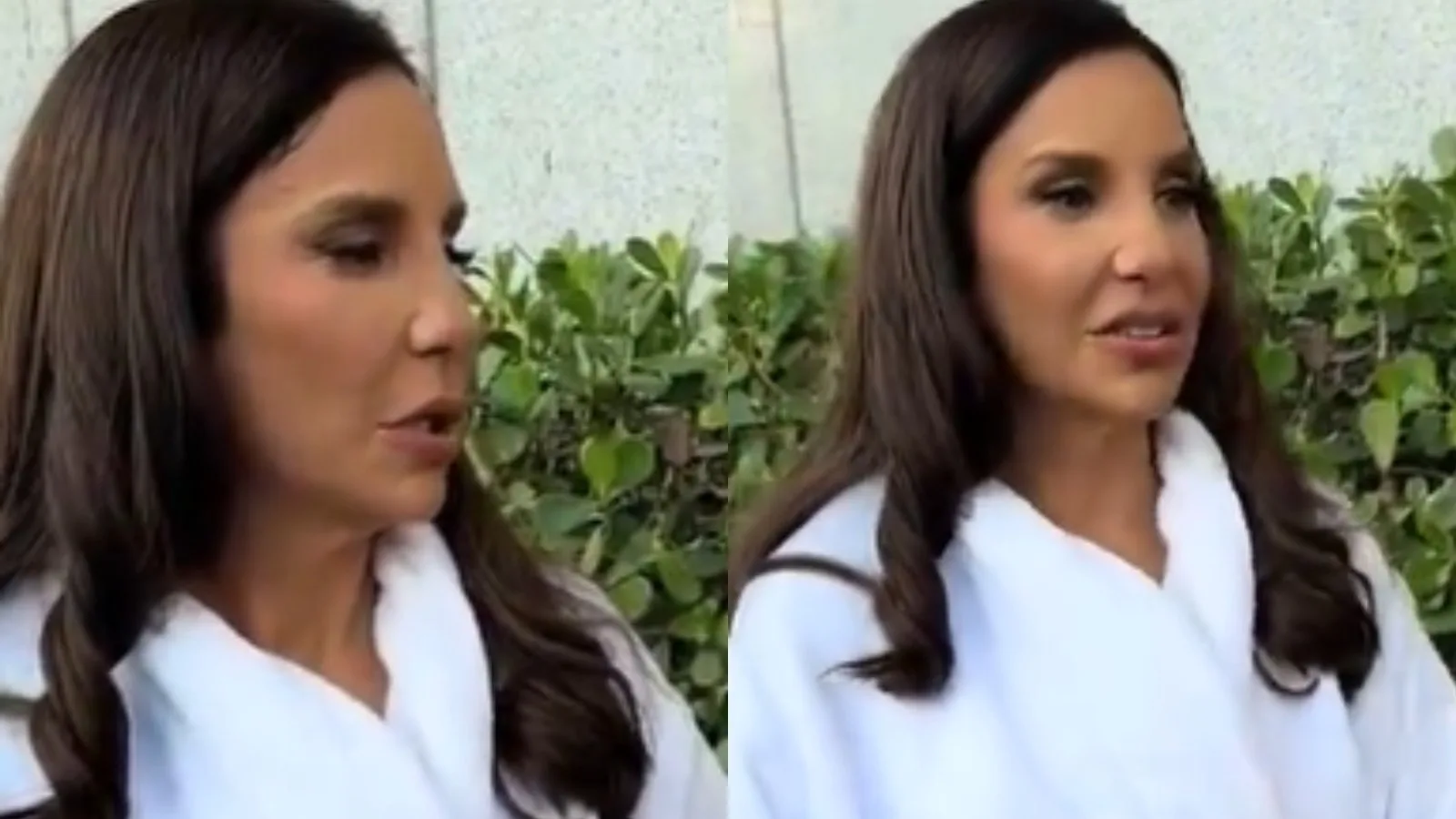 Ivete Sangalo reage a pedido de foto da mão durante atendimento a fã
