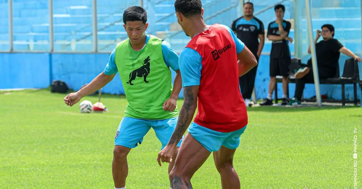 Kukri passa a treinar com o profissional do Paysandu na Série C