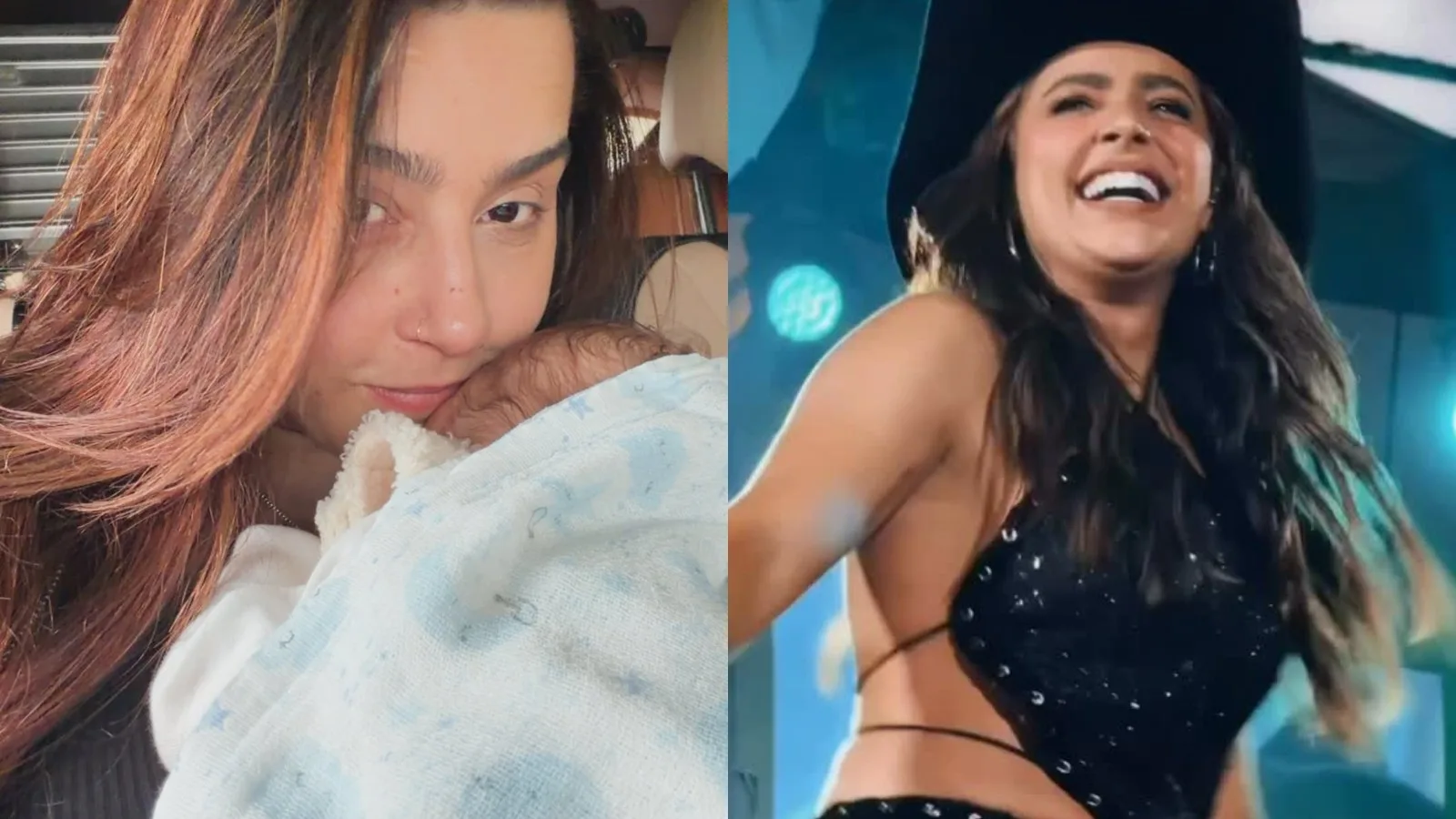 Lauana Prado volta aos palcos e viaja com o filho Dom