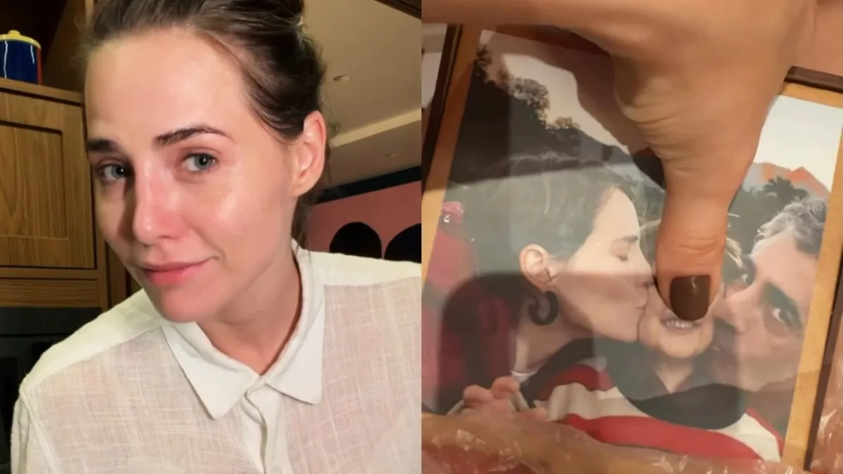 Leticia Colin ganha quebra-cabeça personalizado da família e agradece aos fãs