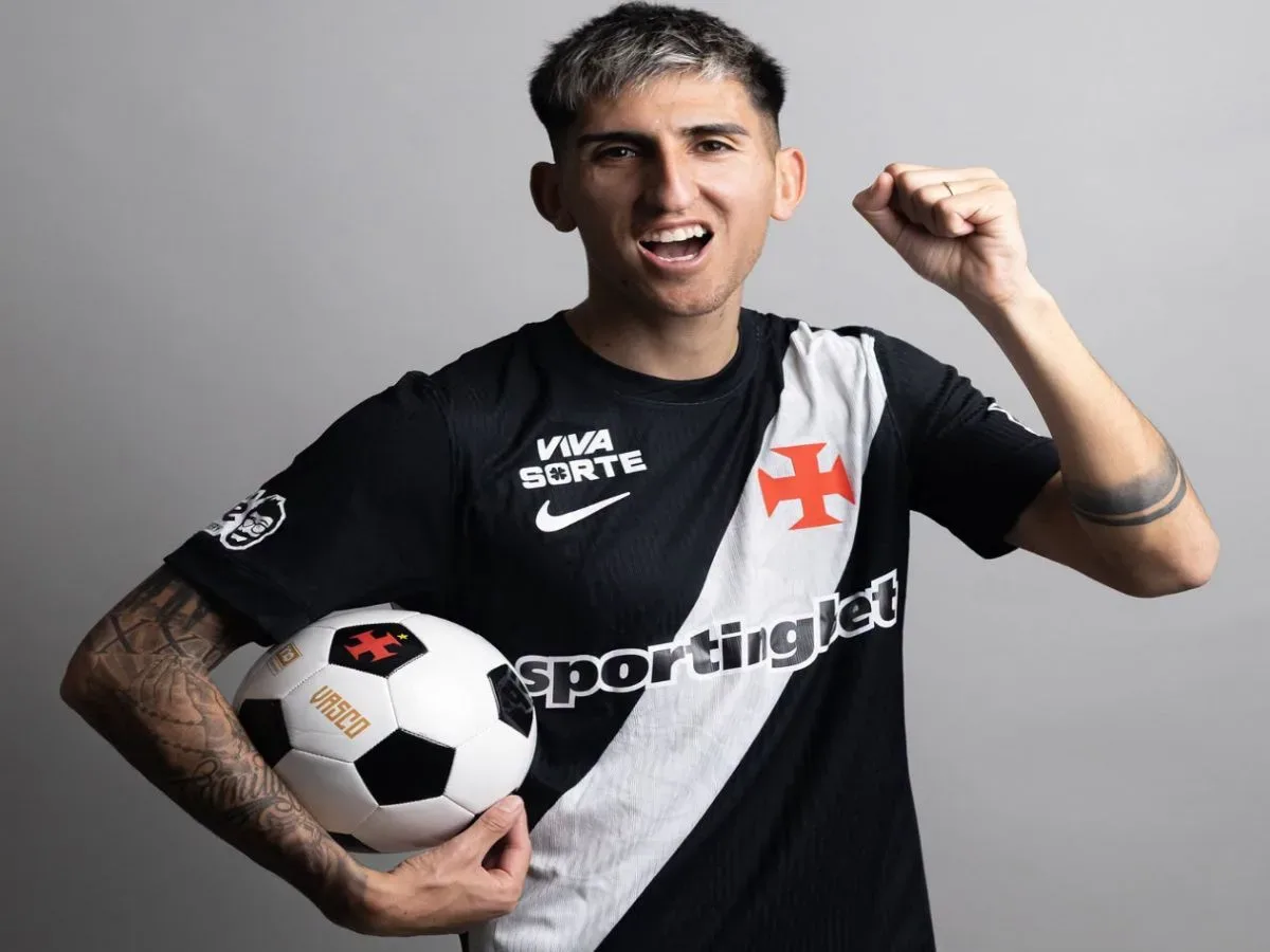 Vasco confirma contratação de Alan Lescano até dezembro de 2029