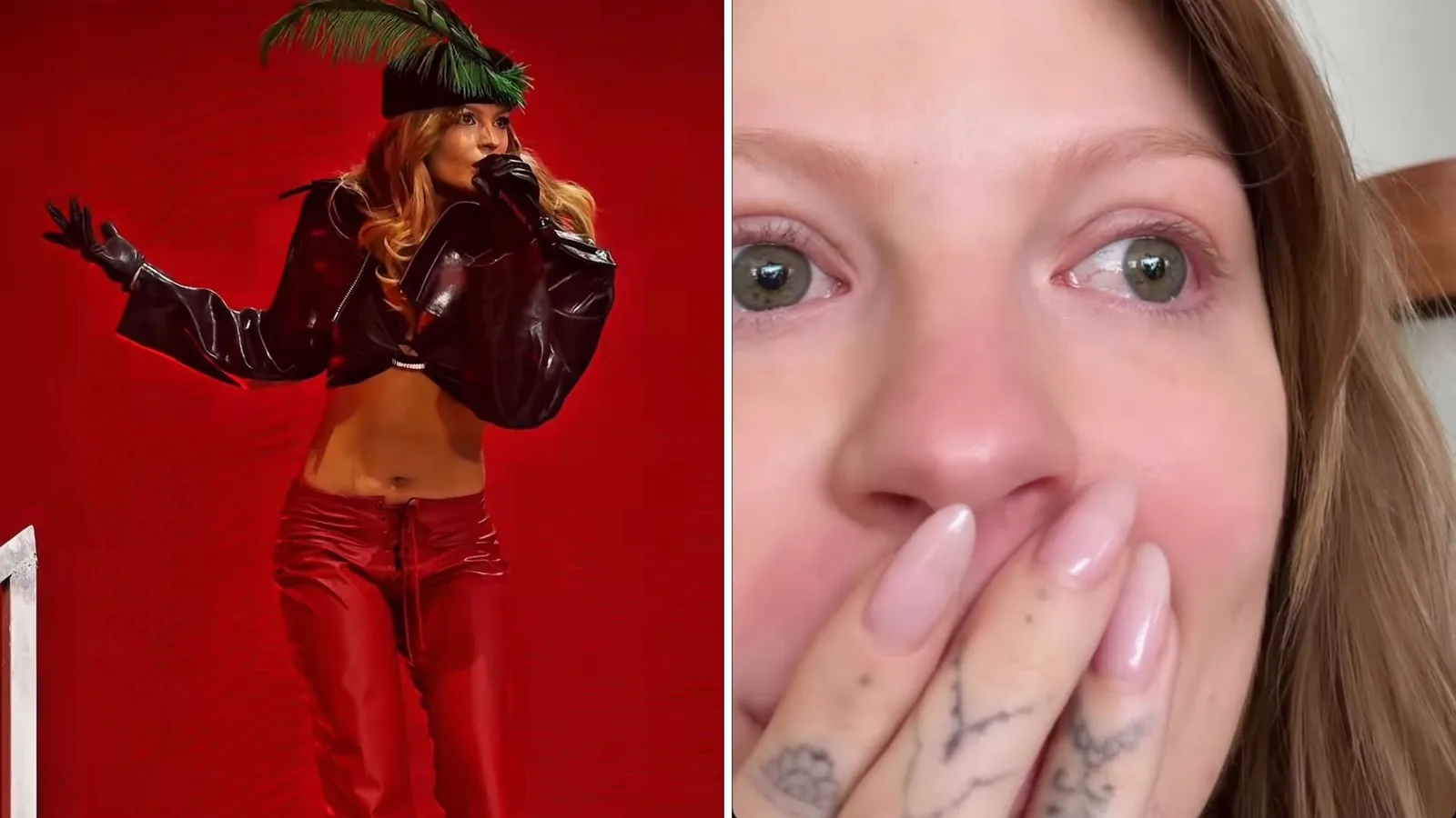 Luísa Sonza chora ao rever apresentação no Rock in Rio