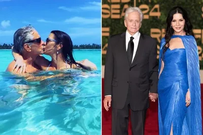 Catherine Zeta-Jones e Michael Douglas comemoram aniversário na mesma data