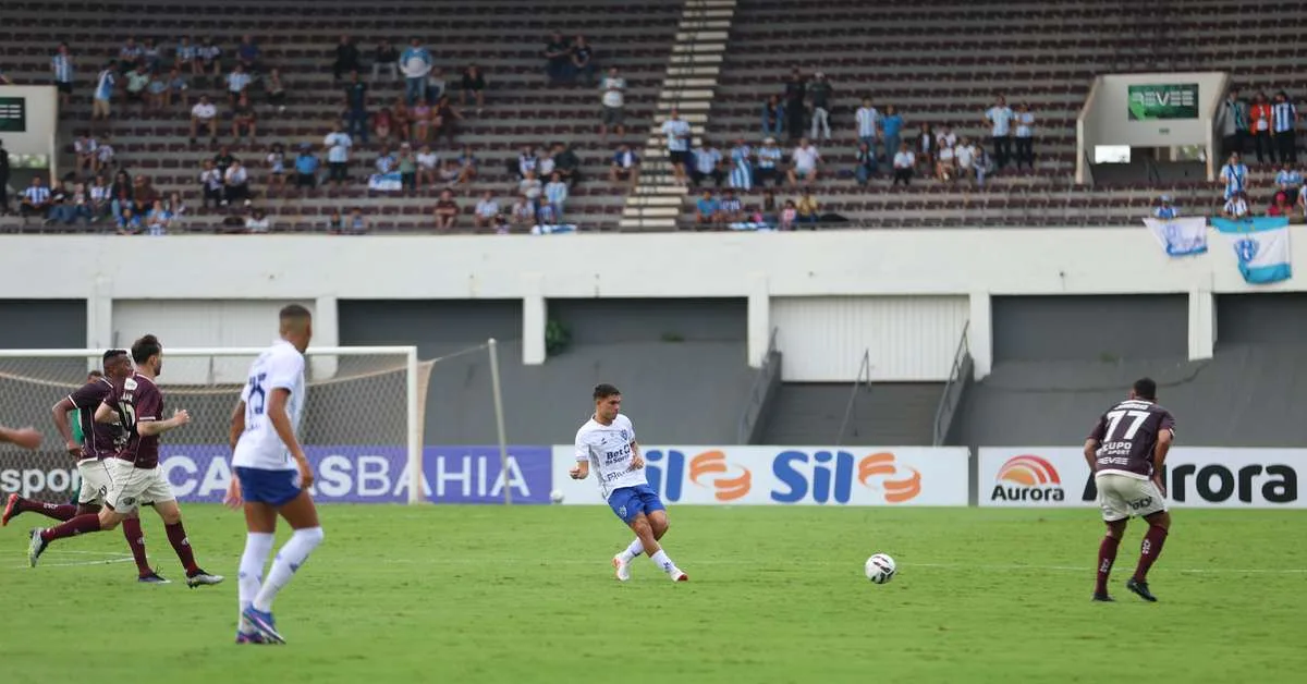 Paysandu cai diante da Ferroviária e fica sem pontuar na Série C