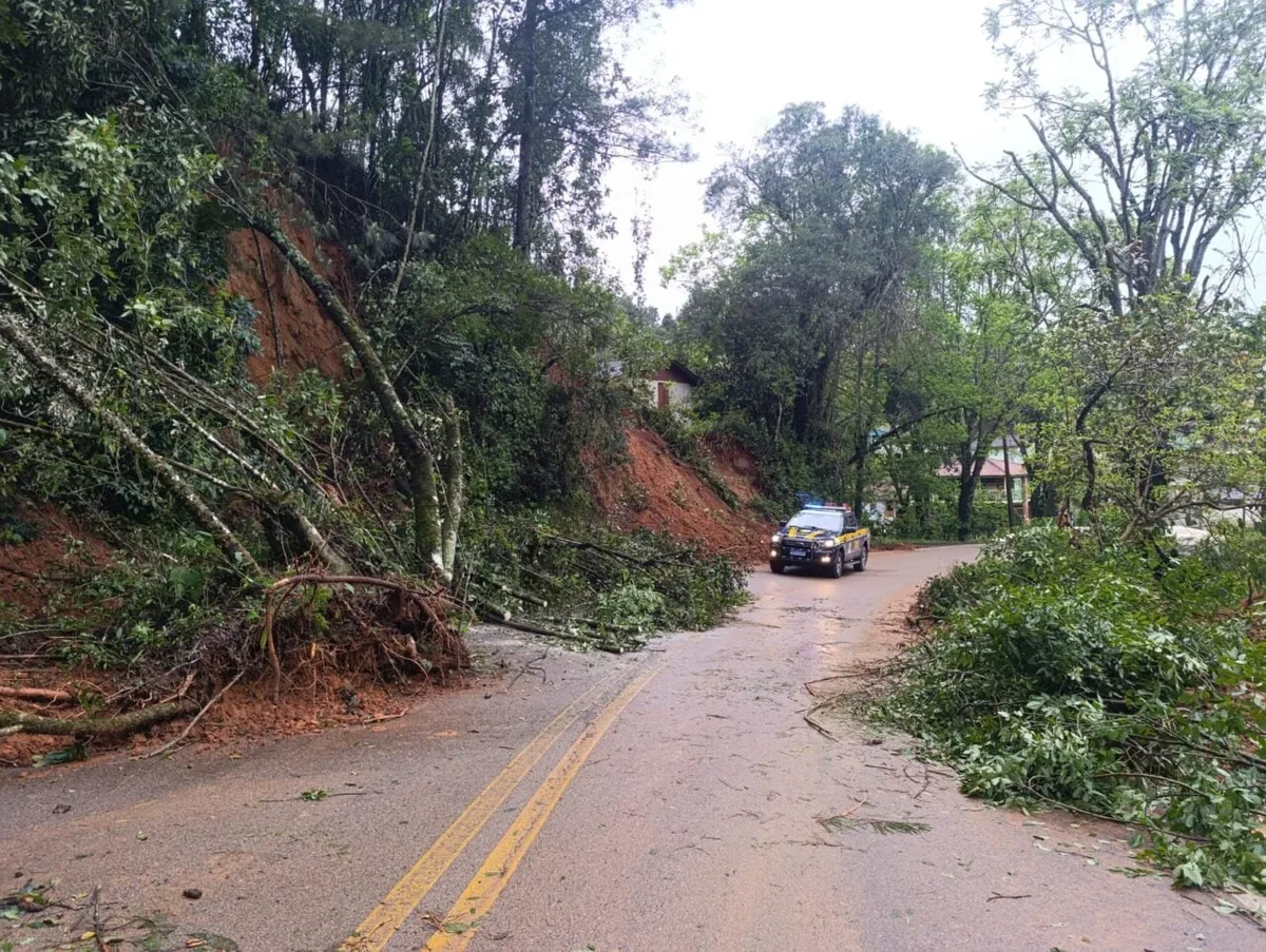 Tempestades respondem por 312 dos 510 desastres registrados no Paraná em 2026