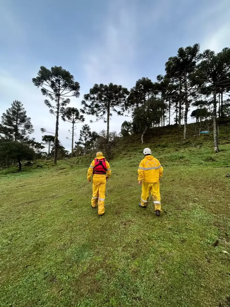 Helicóptero com Rick Sollo é localizado na Serra de Santa Catarina