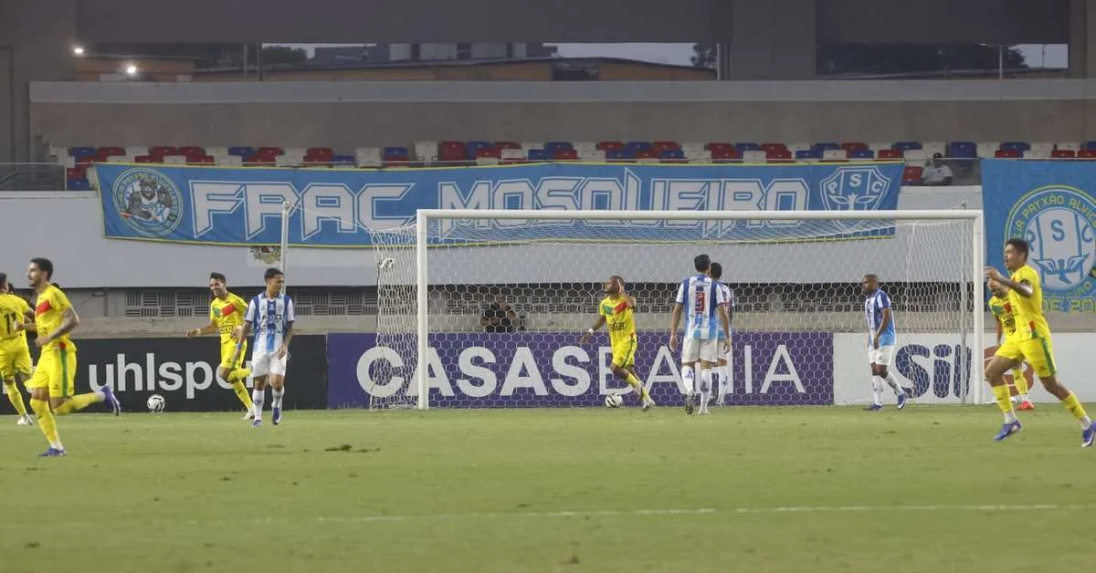 Brusque supera o Paysandu por 2 a 1 no Mangueirão pela Série C