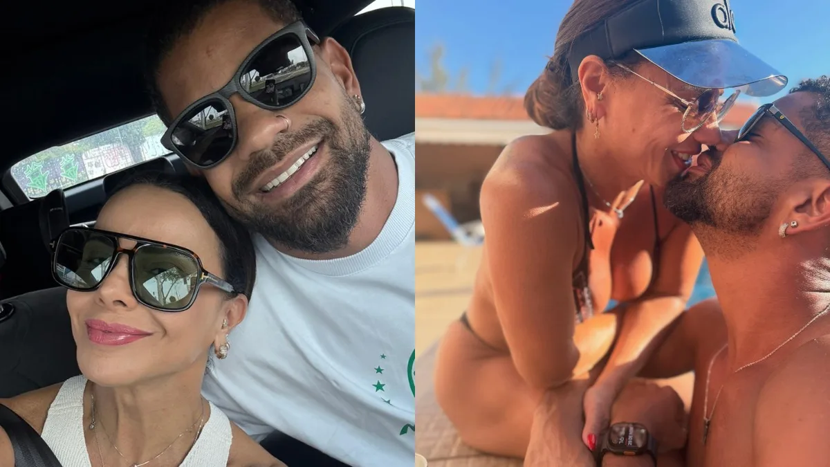 Viviane Araújo homenageia Guilherme Militão no aniversário do marido